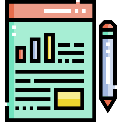 Report screen monitor report icon