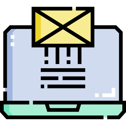 Email communications email marketing icon