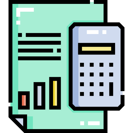 Management business management accounting icon