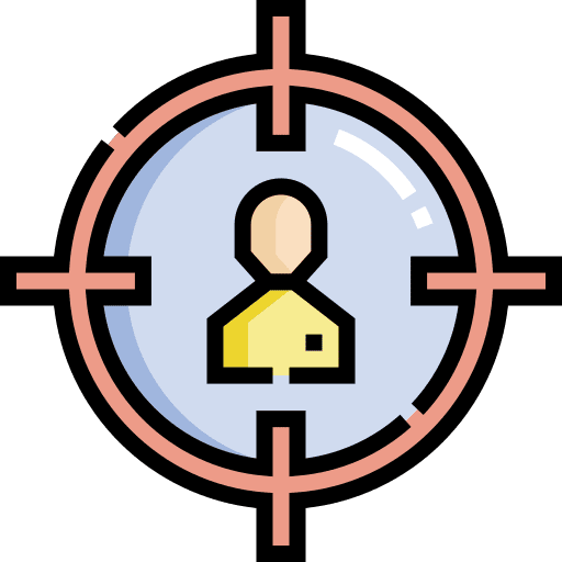 Target audience target audience business electronics icon