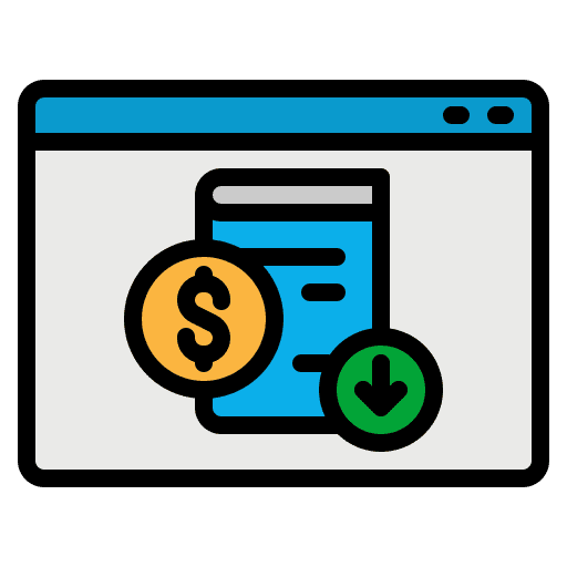 Online course course education paid icon