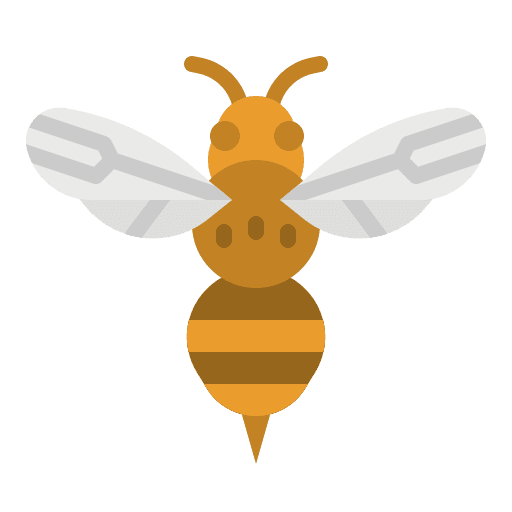 Bee insect bee spring icon