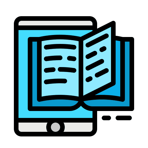 Ebook communications ebook online learning icon