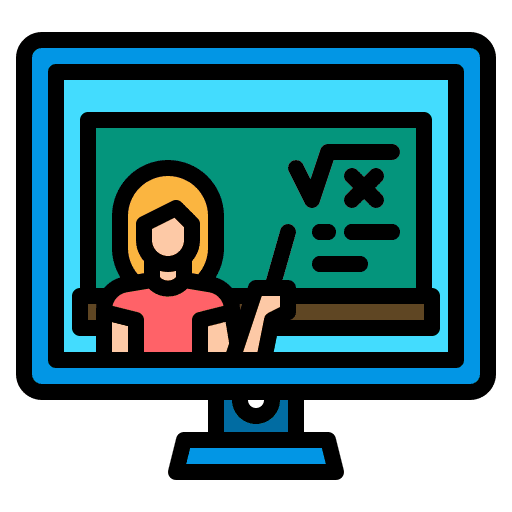 Teaching classroom teaching presentation icon