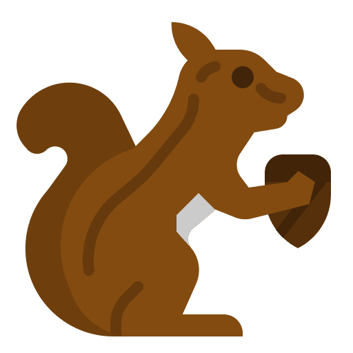 Chipmunk chipmunk squirrel wild life icon