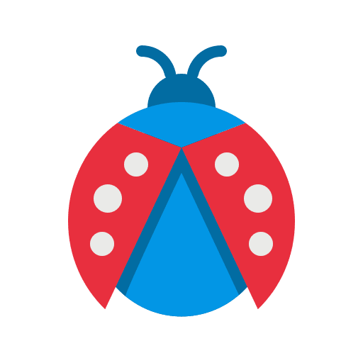 Ladybug animals nature ladybug icon