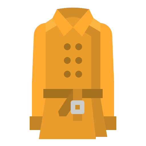 Long coat fashion suit long coat icon