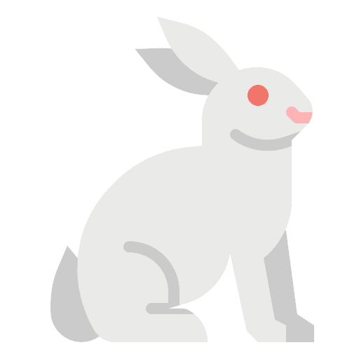 Rabbit wildlife rabbit bunny icon