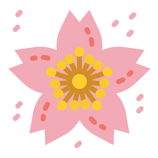 Sakura japanese cherry blossom sakura icon