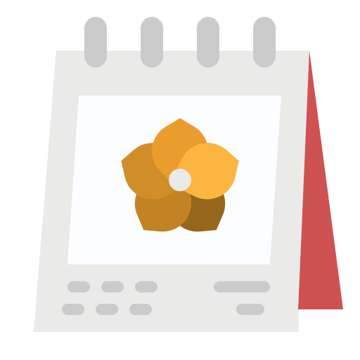 Spring day spring calendar icon