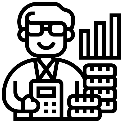 Accounting accounting business and finance budget icon