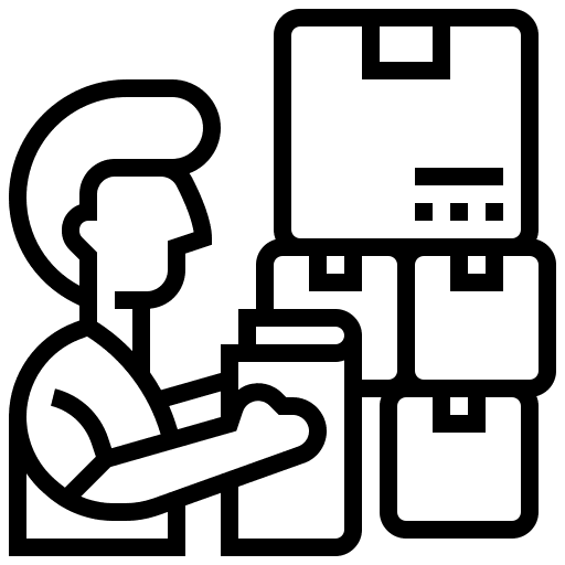 Inventory product production inventory icon