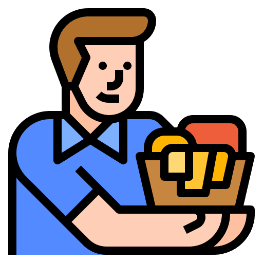 Staff service washing professions and jobs icon