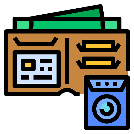 Wallet banknote wallet cash icon