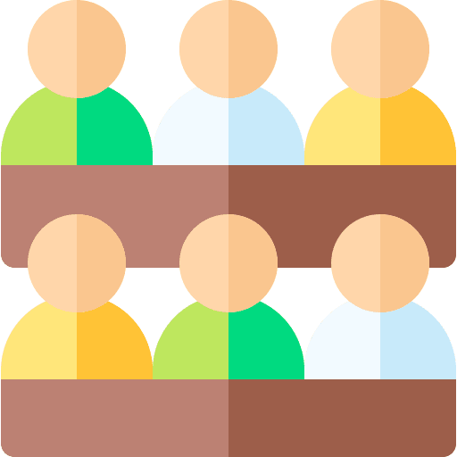 Class students teacher class icon