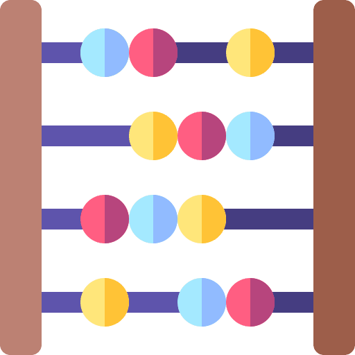 Abacus education abacus business icon