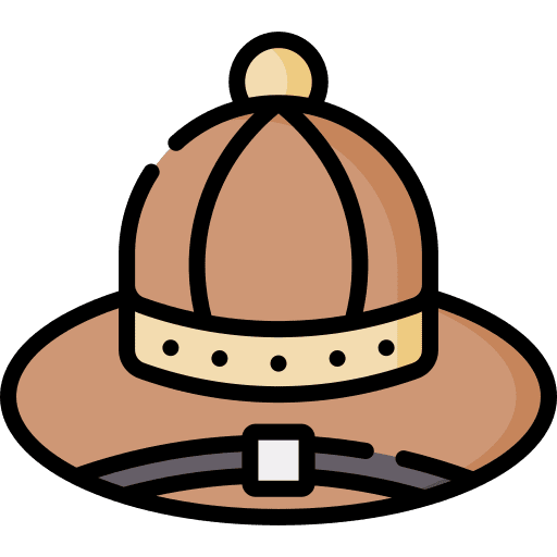 Archeologist people man explorer icon