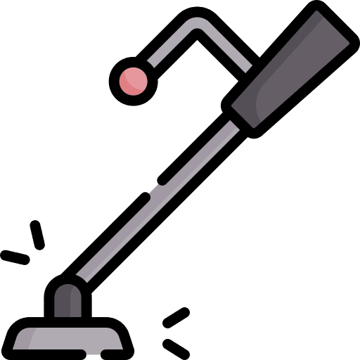 Metal detector security safety tools and utensils icon