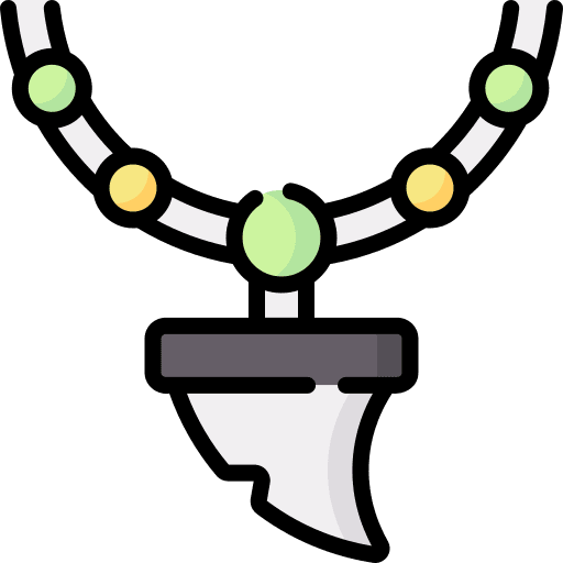 Necklace fashion pendant accessory icon