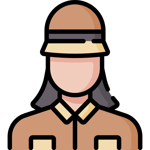 Archaeologist miscellaneous smile worker icon
