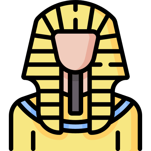 Sarcophagus egyptian museum pharaoh icon