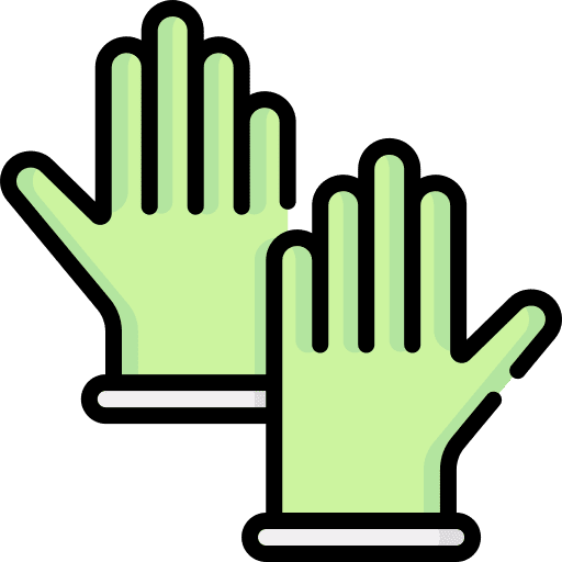 Rubber gloves medical equipment rubber gloves miscellaneous icon