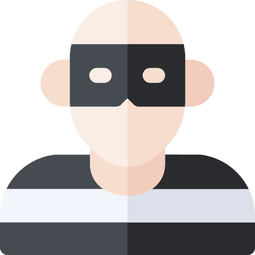 Thief thief bandit people icon
