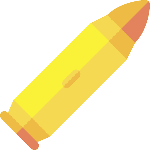 Bullet evidence detective investigation icon