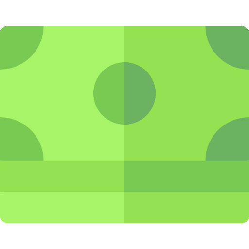 Money notes business and finance business icon