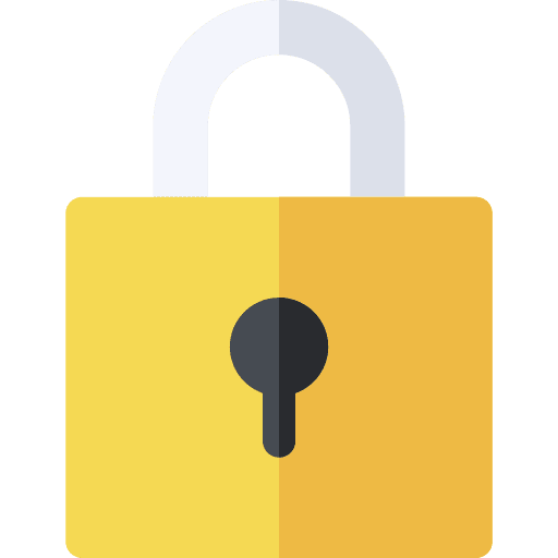 Padlock locked lock padlock icon