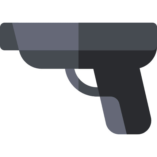Pistol gun pistol weapon icon