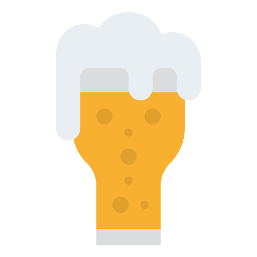 Alcoholic drinking stay at home alcohol beer icon
