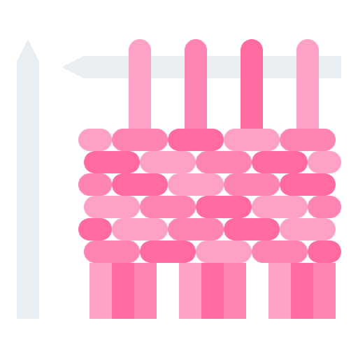 Knitting craft activity stay at home icon