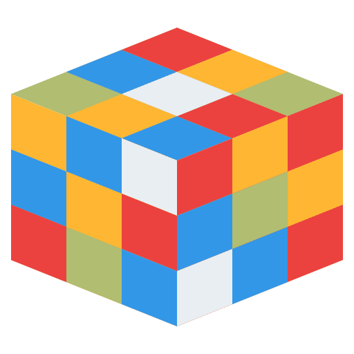 Rubik freak cube entertainment icon