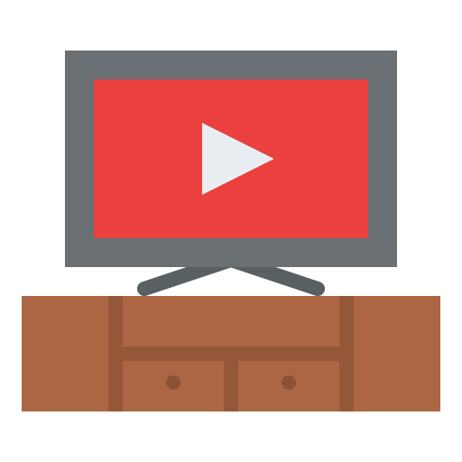 Watching tv free time tv watching tv icon