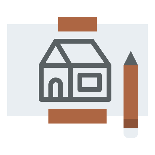 Drawing tools and utensils edit activity icon
