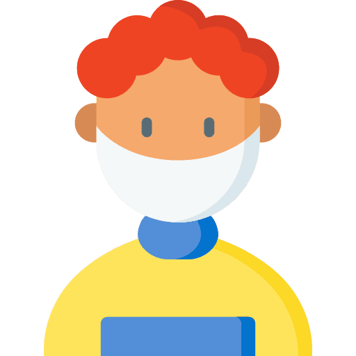 Man protection people avatar icon