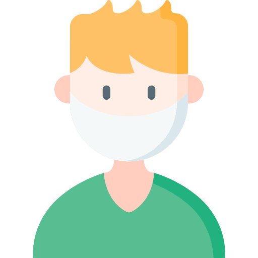 Man man protection people icon