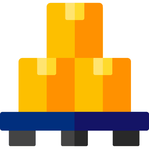 Box cardboard package box icon