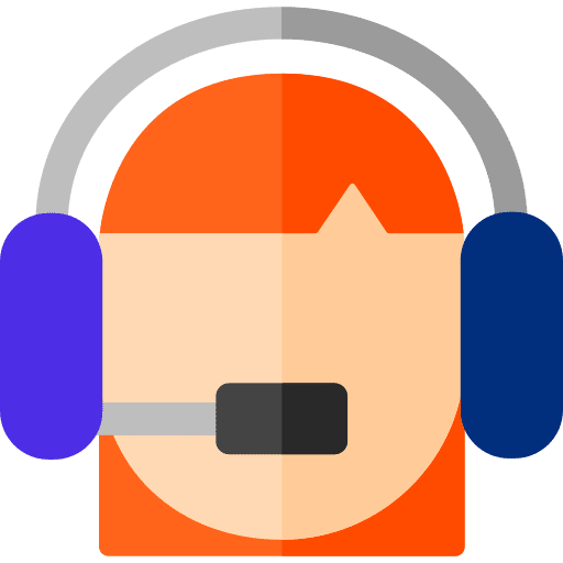 Tech support support headphones tech icon