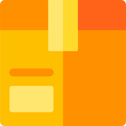 Box packaging cardboard package delivery icon