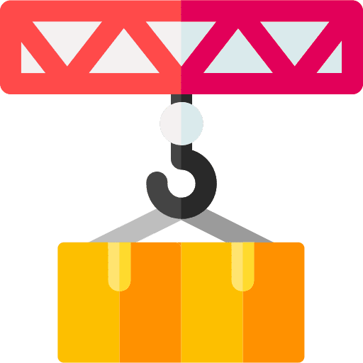 Crane hook package crane icon