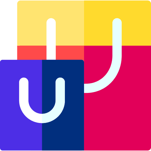 Shopping bag shopping store buy commerce icon