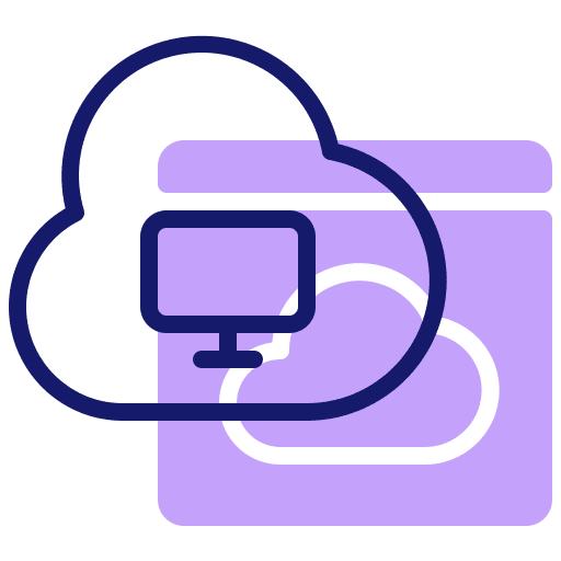 Cloud computing data cloud cloud computing icon