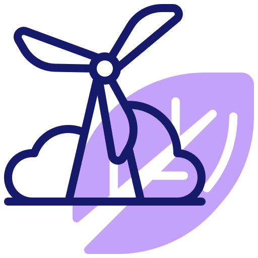 Windmill wind mill mill wind energy icon