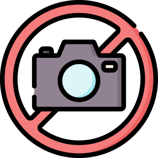 No camera no camera forbidden no photos icon