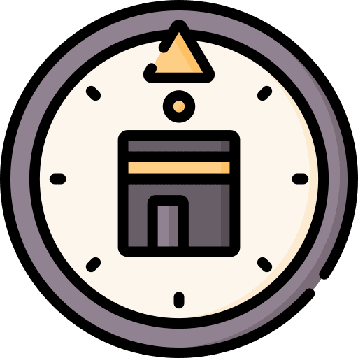 Qibla gps islam cursor icon