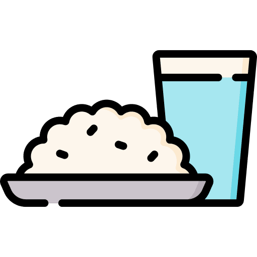 Rice bowl kabsa food icon