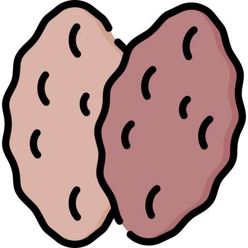 Dates dates organic vegetarian icon