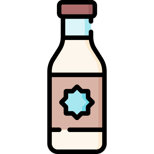 Milk drink bottle camel icon